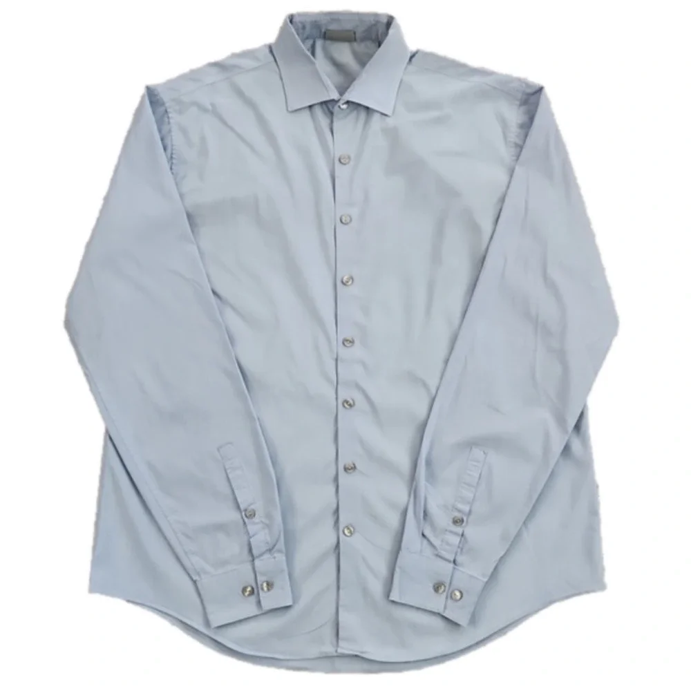 3/$20 Kenneth Cole Reaction Light Blue Button-Up Shirt - Picture 1 of 9